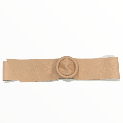 Chic and minimal soft leather belt in many colours