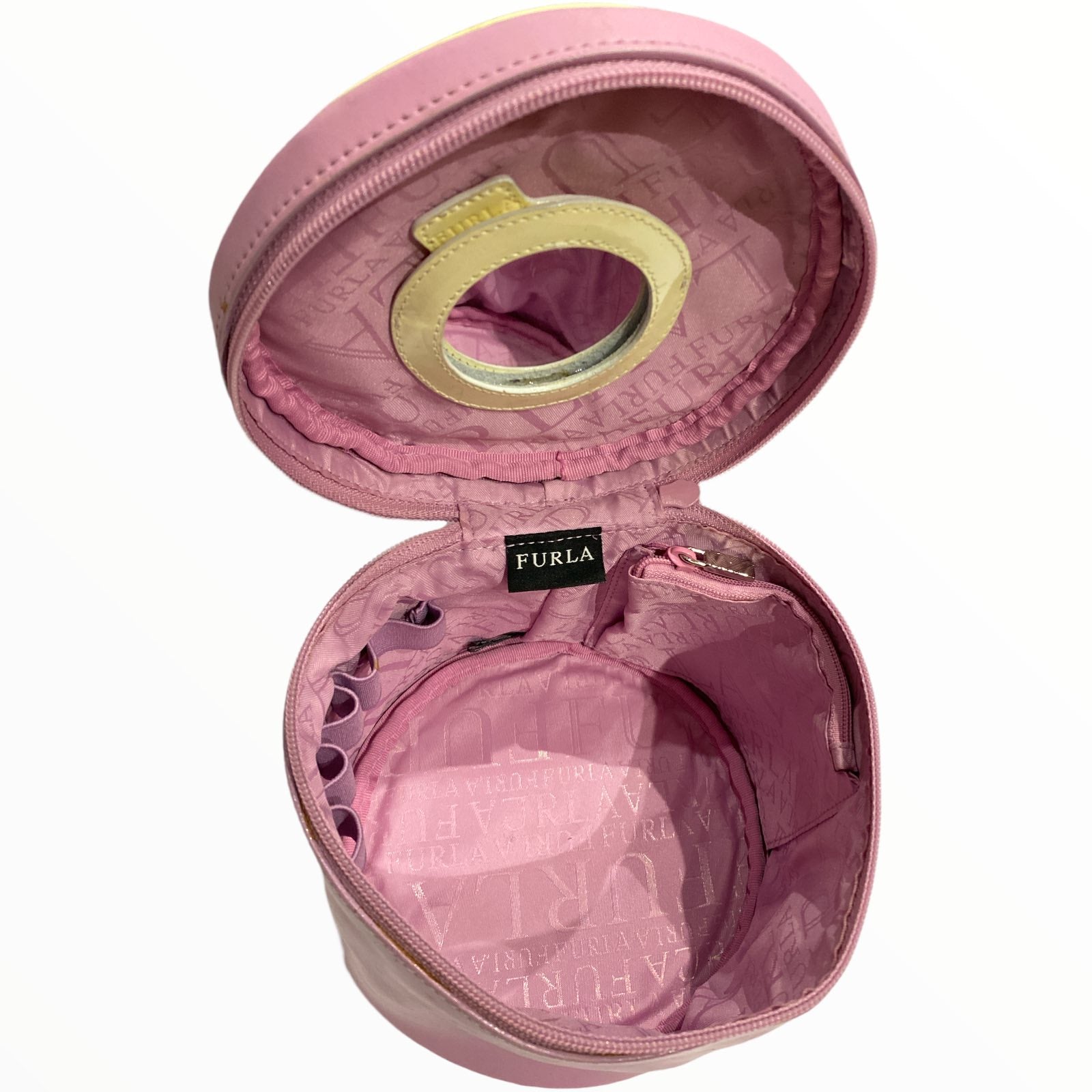 Furla pink beauty case