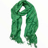 Green scarf