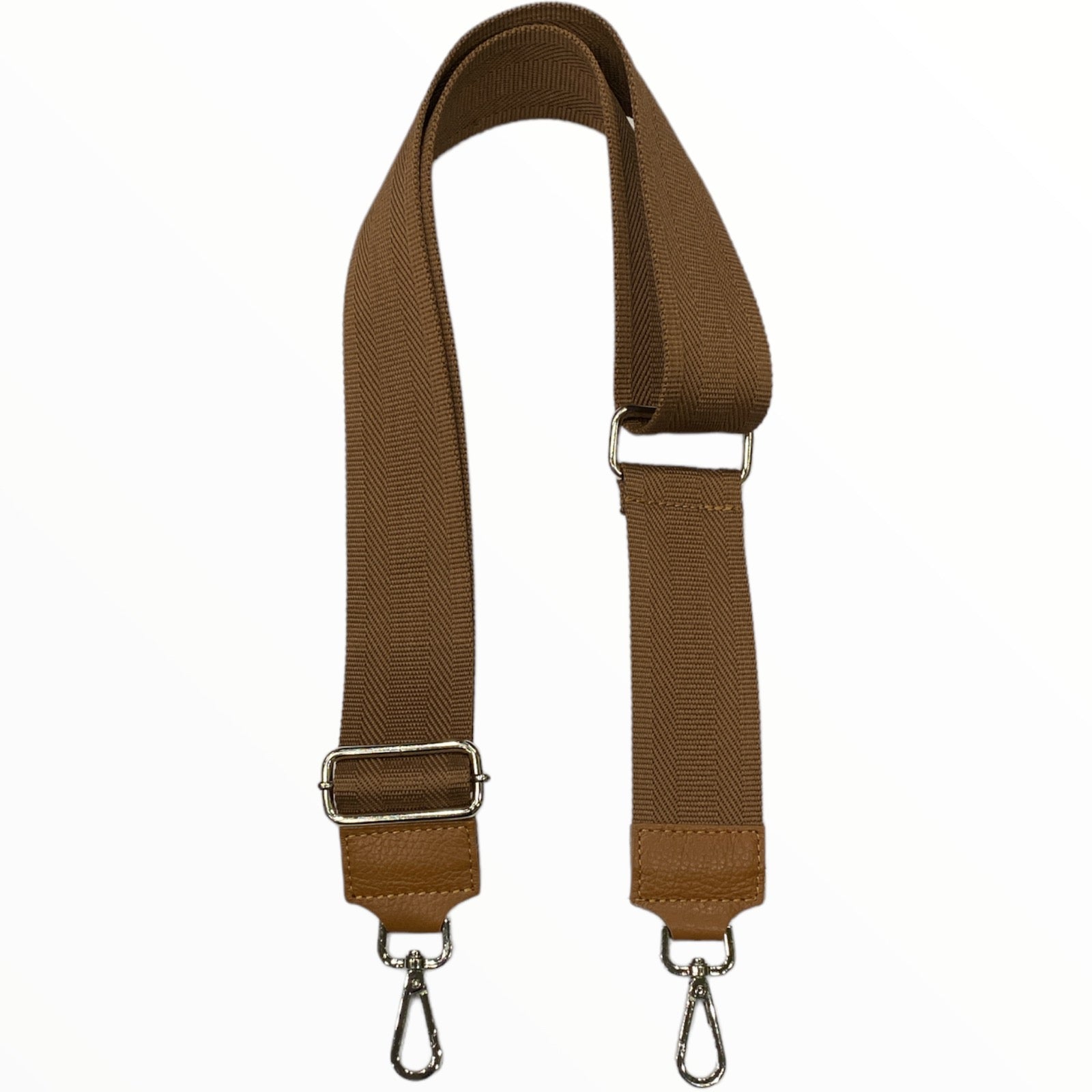 Minimal taba adjustable strap with silver metals