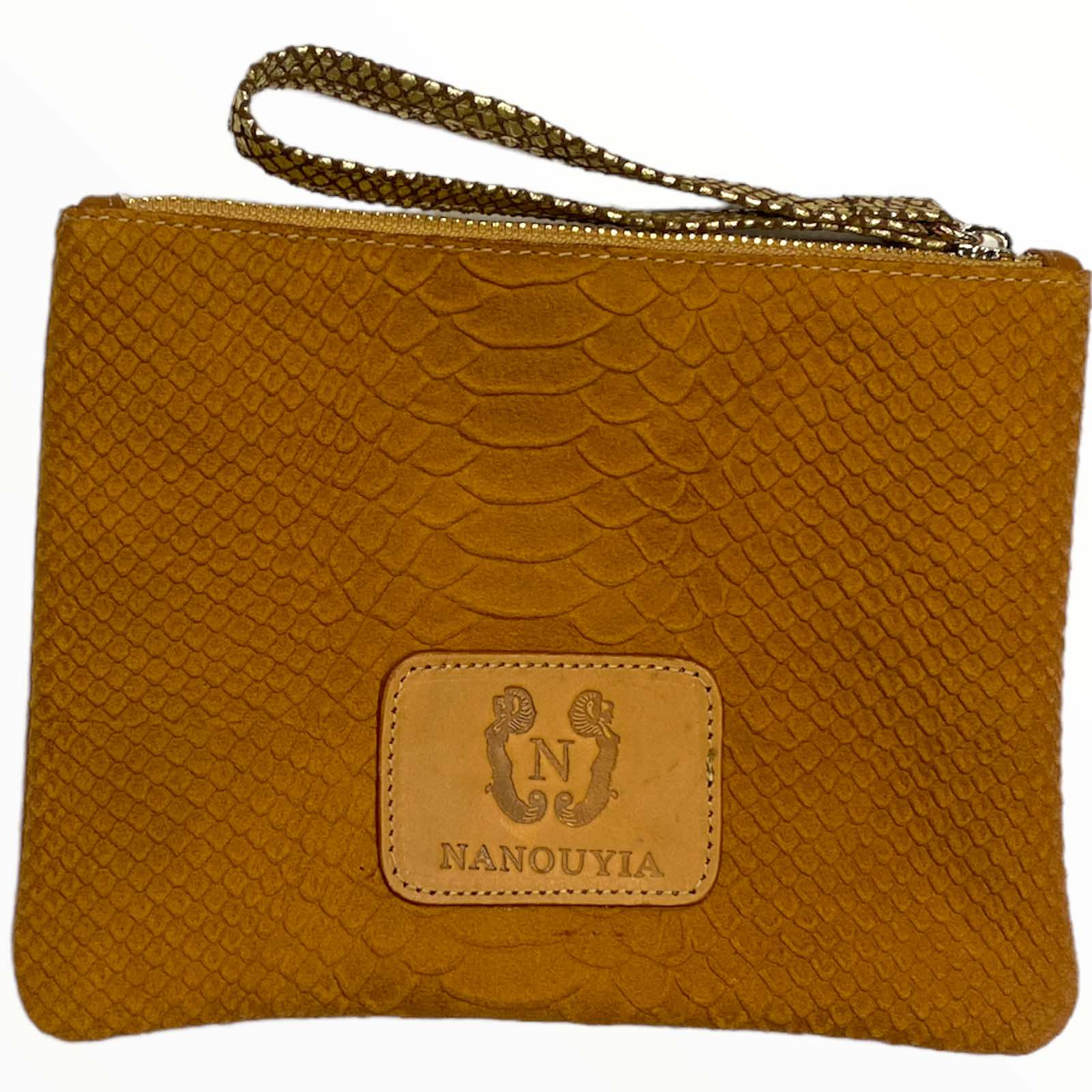 A3 leather beauty case and clutch