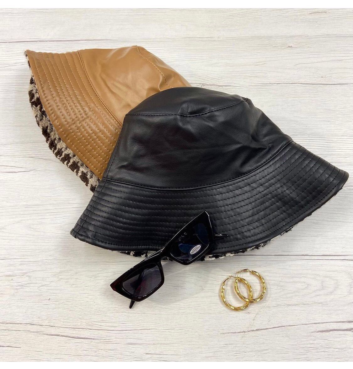 Double face bucket hat