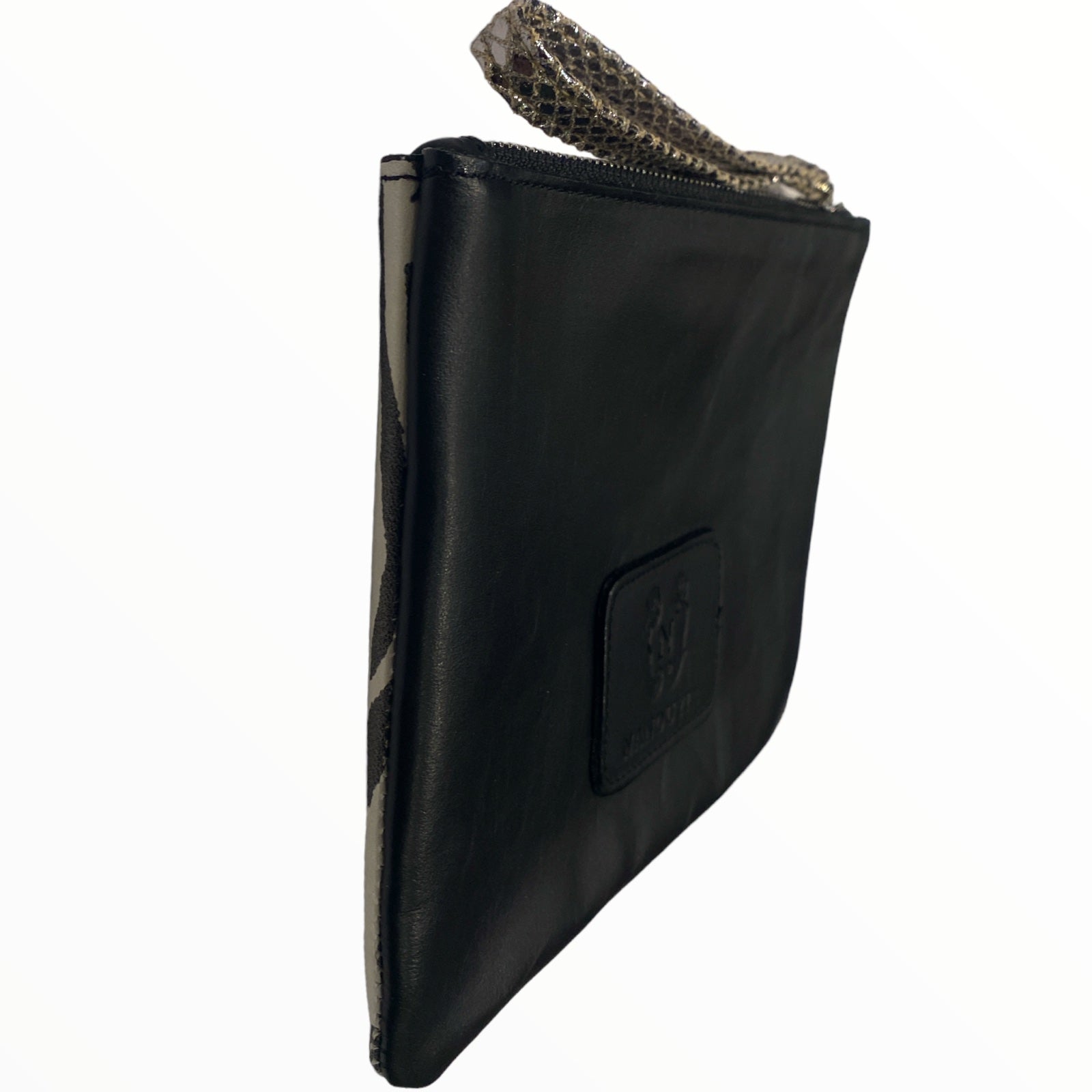 A3 leather beauty case and clutch