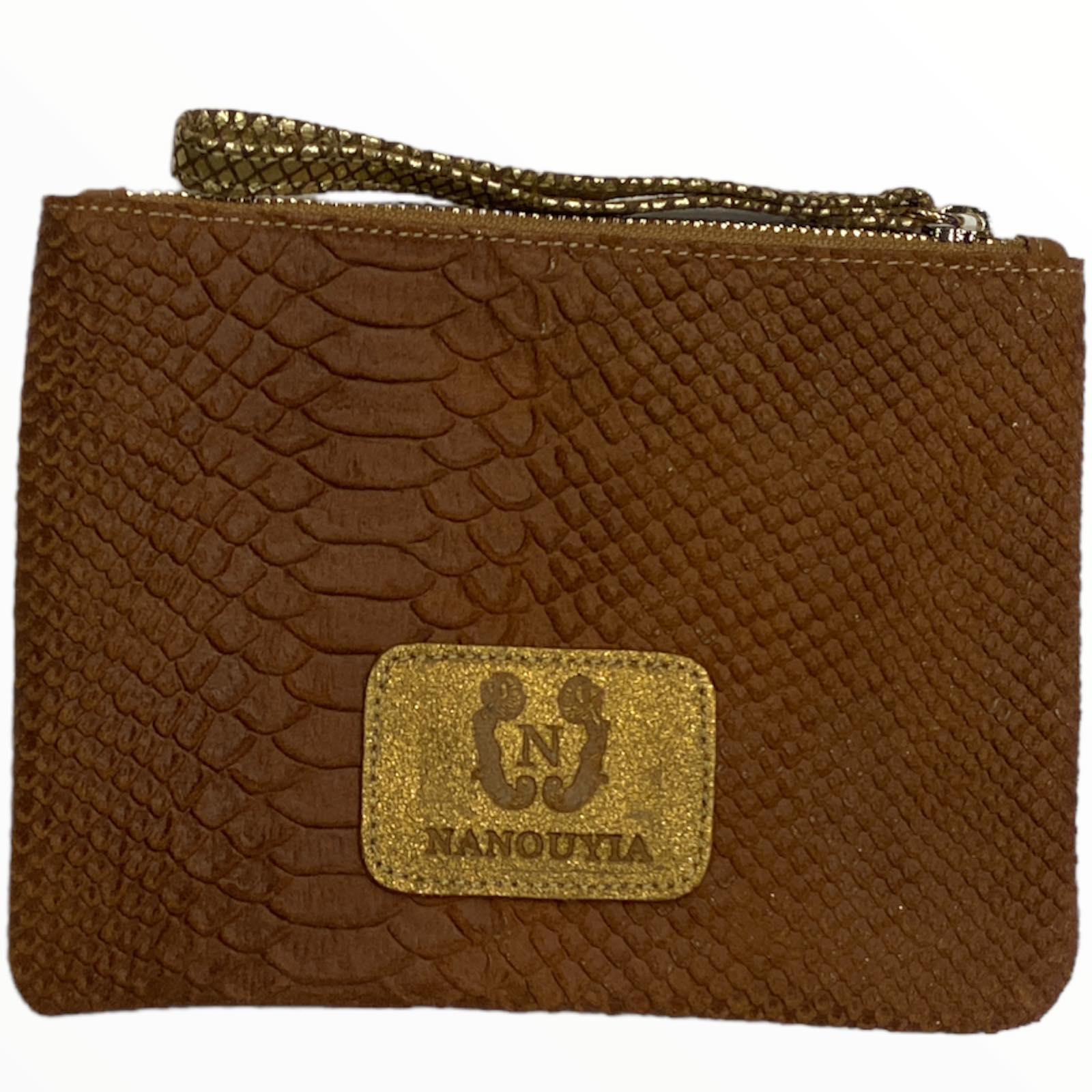 A3 leather beauty case and clutch