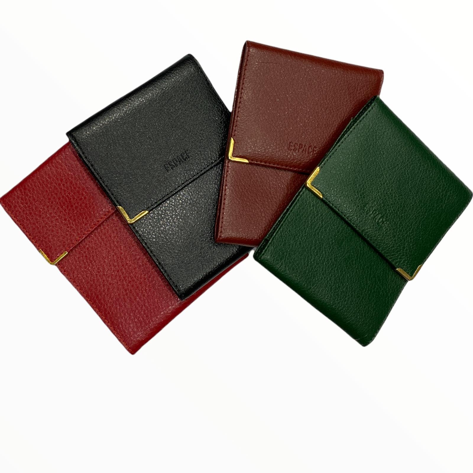 Leather boarding pass case