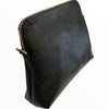 Box XXL. Black leather messenger bag