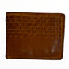 Taba leather handwoven man wallet