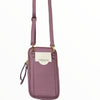 Lilac mobile leather case
