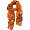Salmon fancy scarf