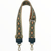 Petrol and aperol boho adjustable strap