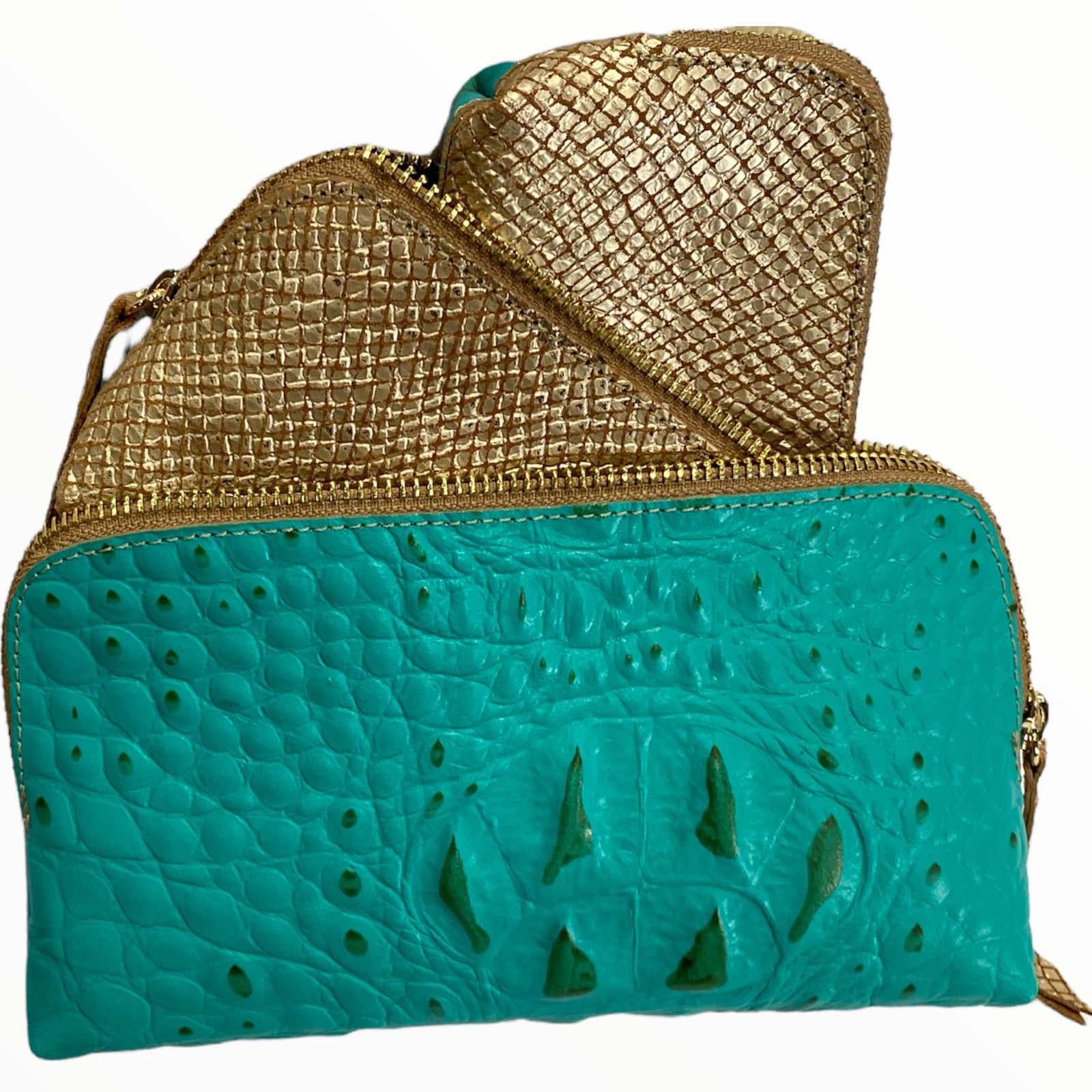 Carouzou box trio set tiffany and gold