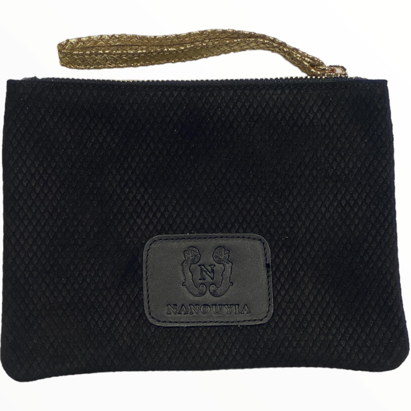 A3 leather beauty case and clutch