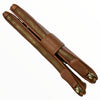 Big brown leather wallet