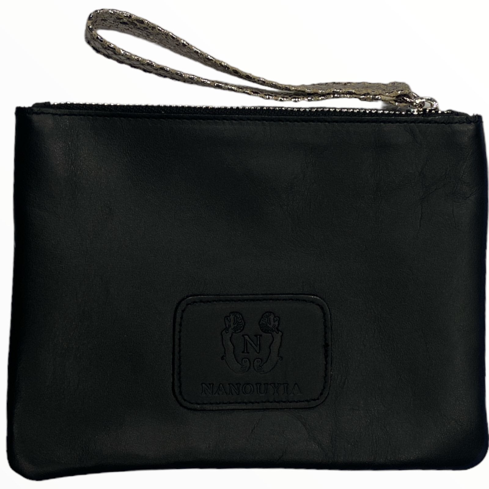 A3 leather beauty case and clutch