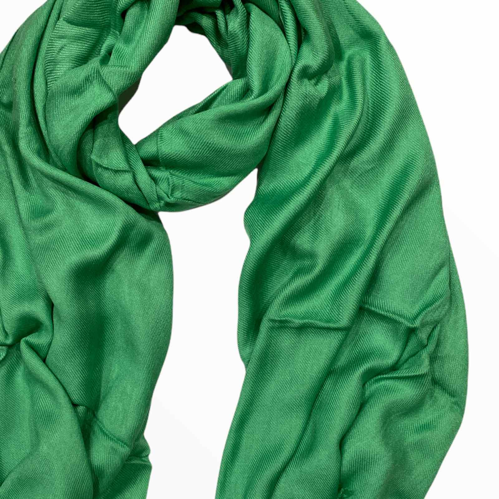 Green scarf