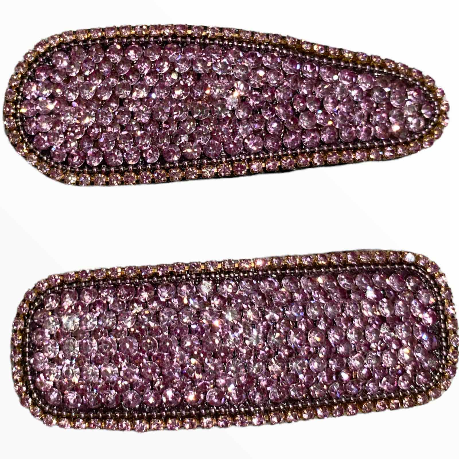 Pink luxury hair clips