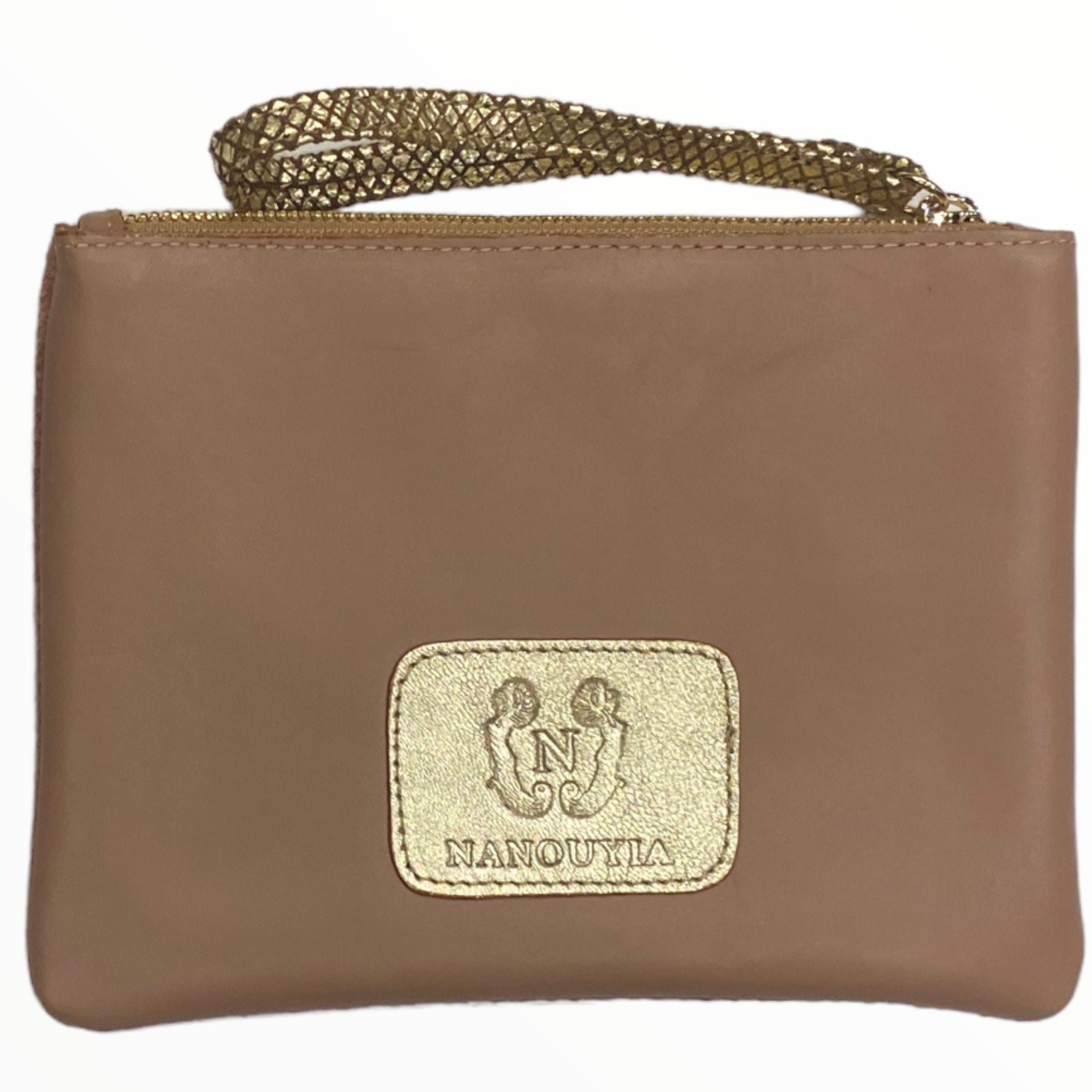 A3 leather beauty case and clutch