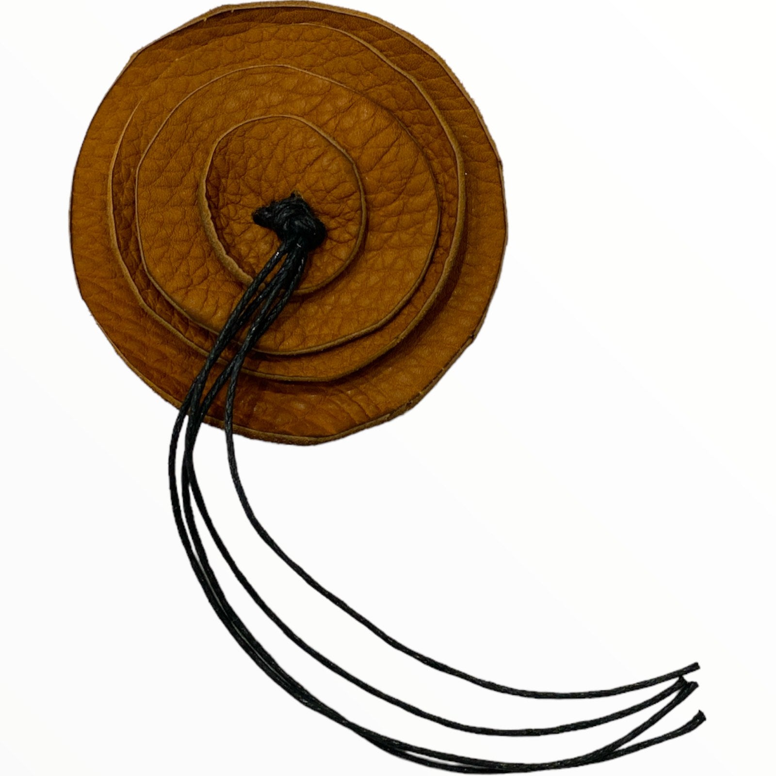Taba flower leather brooch