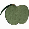 Leather apple coin wallet