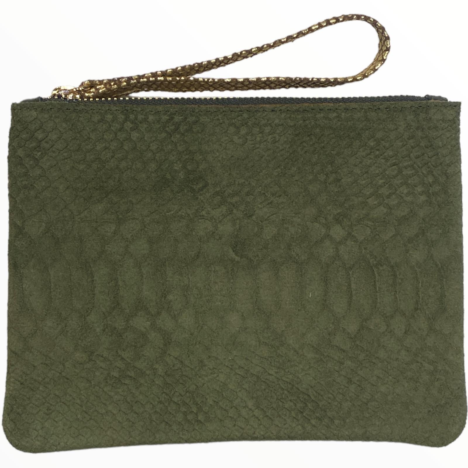 A3 leather beauty case and clutch