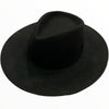 Black wool hat
