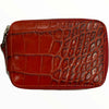 Red croc key holder