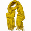 Yellow soft scarf