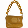 Mandy mini. Camel mermaid leather limited edition bag