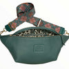 XXL lagoon leather belt bag