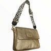 Mandy. Gold leather limited edition bag