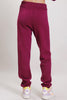 MAGENTA KNITTED PANTS
