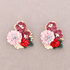 MULTICOLOUR FLOWER EARRINGS