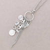 SILVER LOCKS LONG NECKLACE