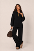 BLACK ELEGANT SPORTY SET