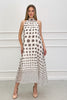 CHIC POLKA DOTS DRESS