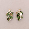 ART LEAVES EARRINGS IN MANY COLORS