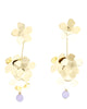 FLOWER STONE EARRINGS