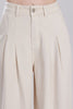 BEIGE WIDE FIT MINIMAL JEANS