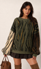 ART ZEBRA PULLOVER