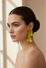 LIME FLOWER EARRINGS