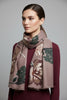 DUSTY PINK FLORAL SCARF