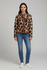 ANIMAL PRINT CHIC CARDIGAN-BLAZER