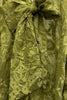 BOW NECK LIME ART BLOUSE