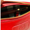 MINI.RED LEATHER BELT BAG