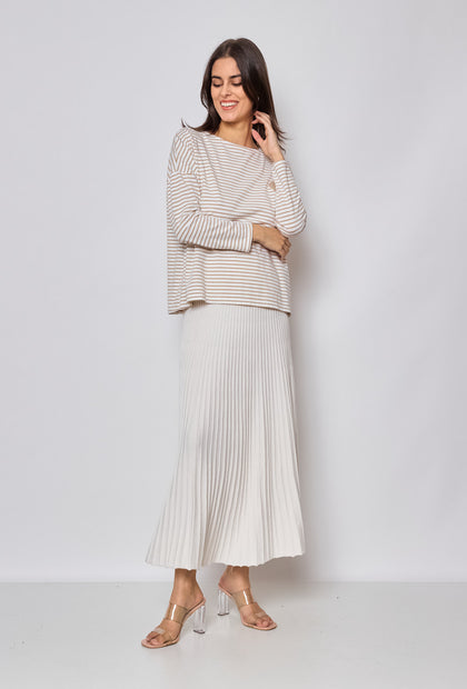 SERENA FLERTY KNITTED SKIRT