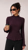 CHIC RUFFLE TOP IN MANY COLOURS