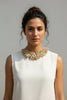 BEIGE STATEMENT NECKLACE