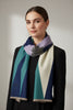 GEOMETRIC SCARF WITH WOOL