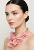 PINK FLOWER NECKLACE
