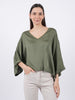 3/4 MINIMAL VISCOSE V TOP